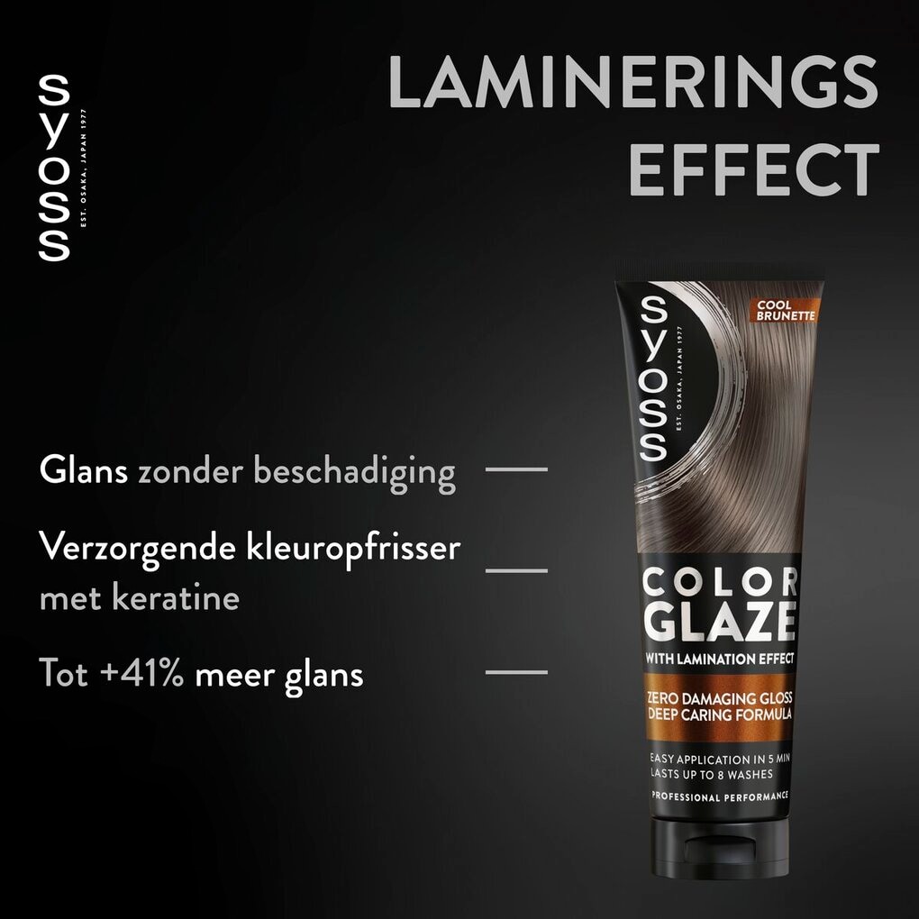 Syoss Color Glaze Hair Glossing Toner Cool Brunette