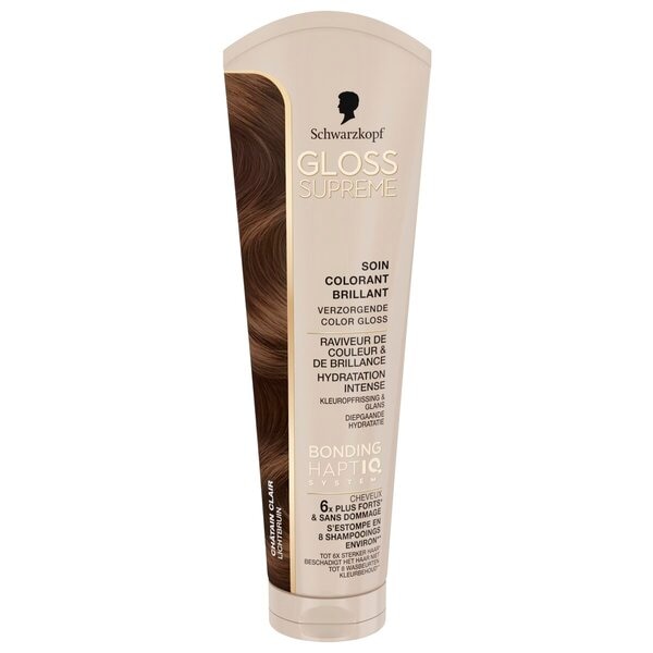 Schwarzkopf Gloss Supreme Gloss Nourrissant Color Brun Clair