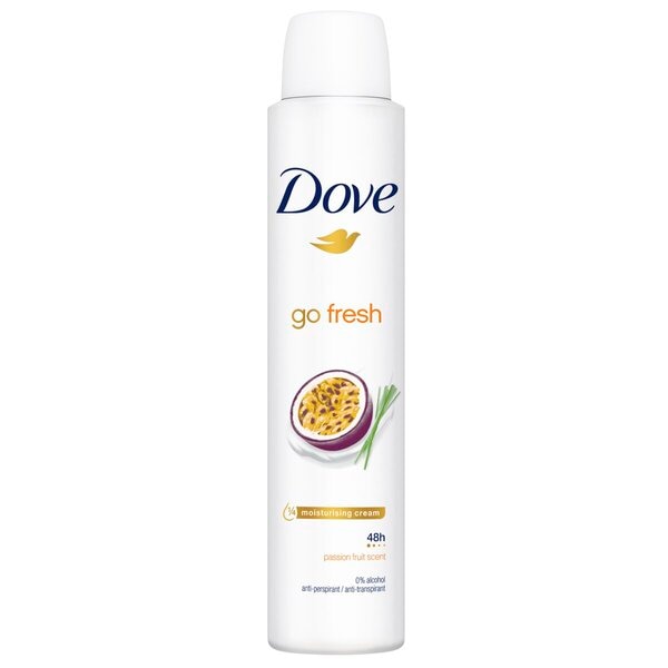 Dove Go Fresh Passion Fruit Antitranspirant Spray