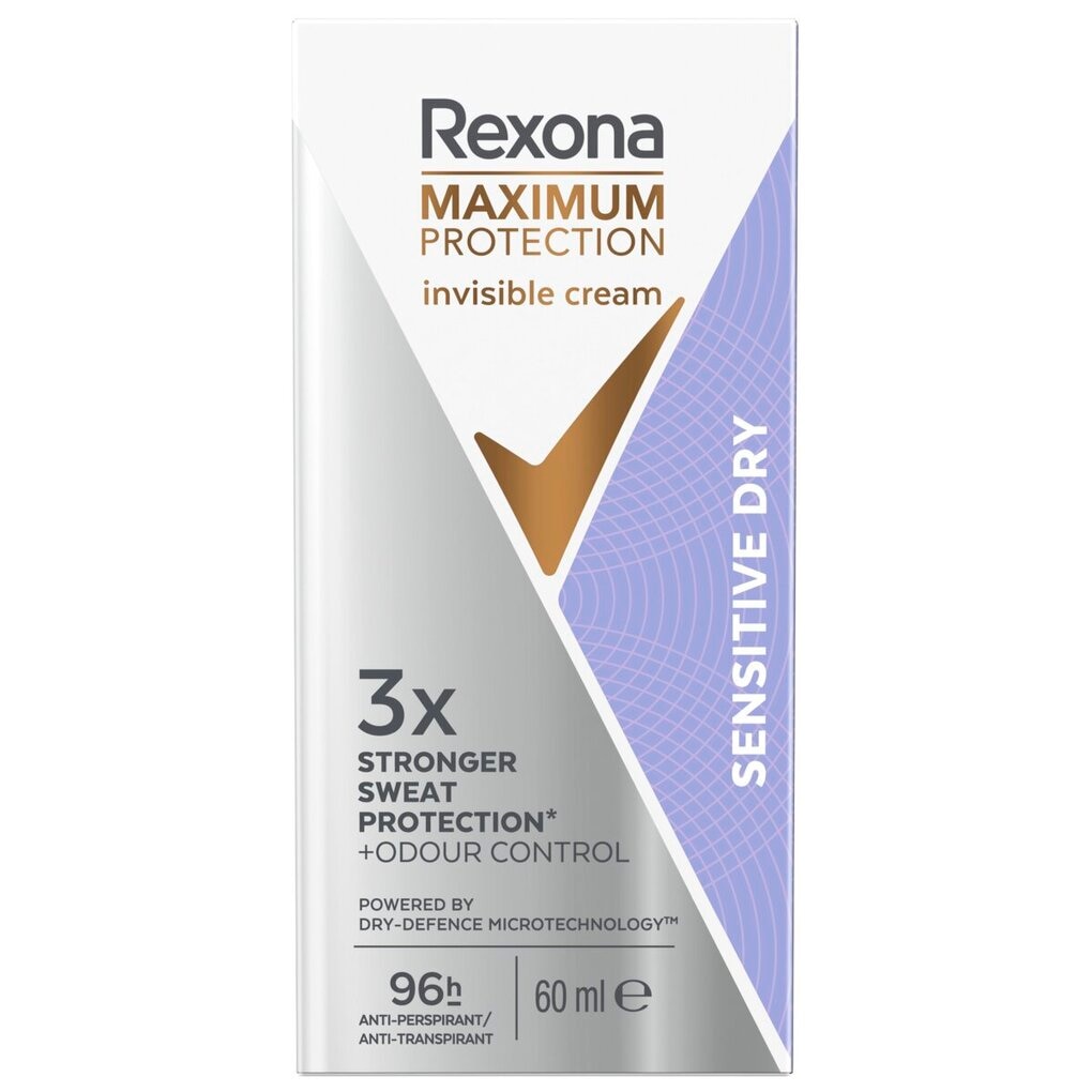 Rexona Déodorant Stick Antitranspirant Maximum Protection Sensitive Dry