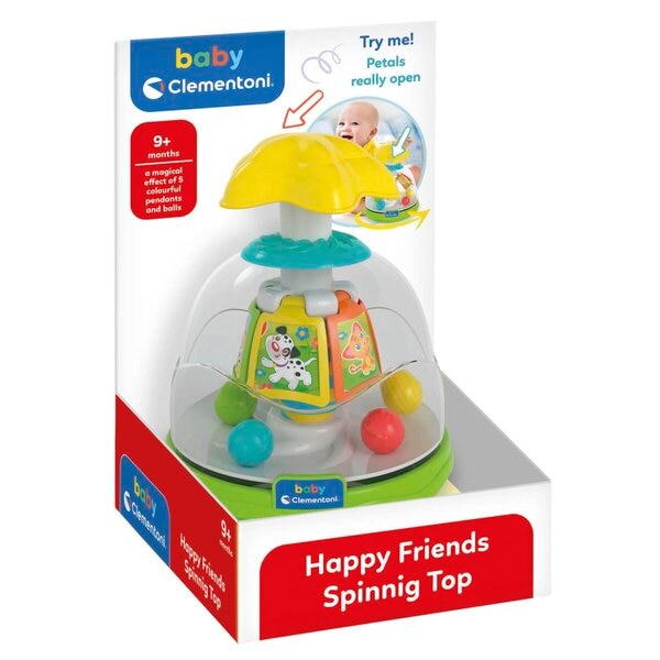 Baby Clementoni Toupie Happy Friends