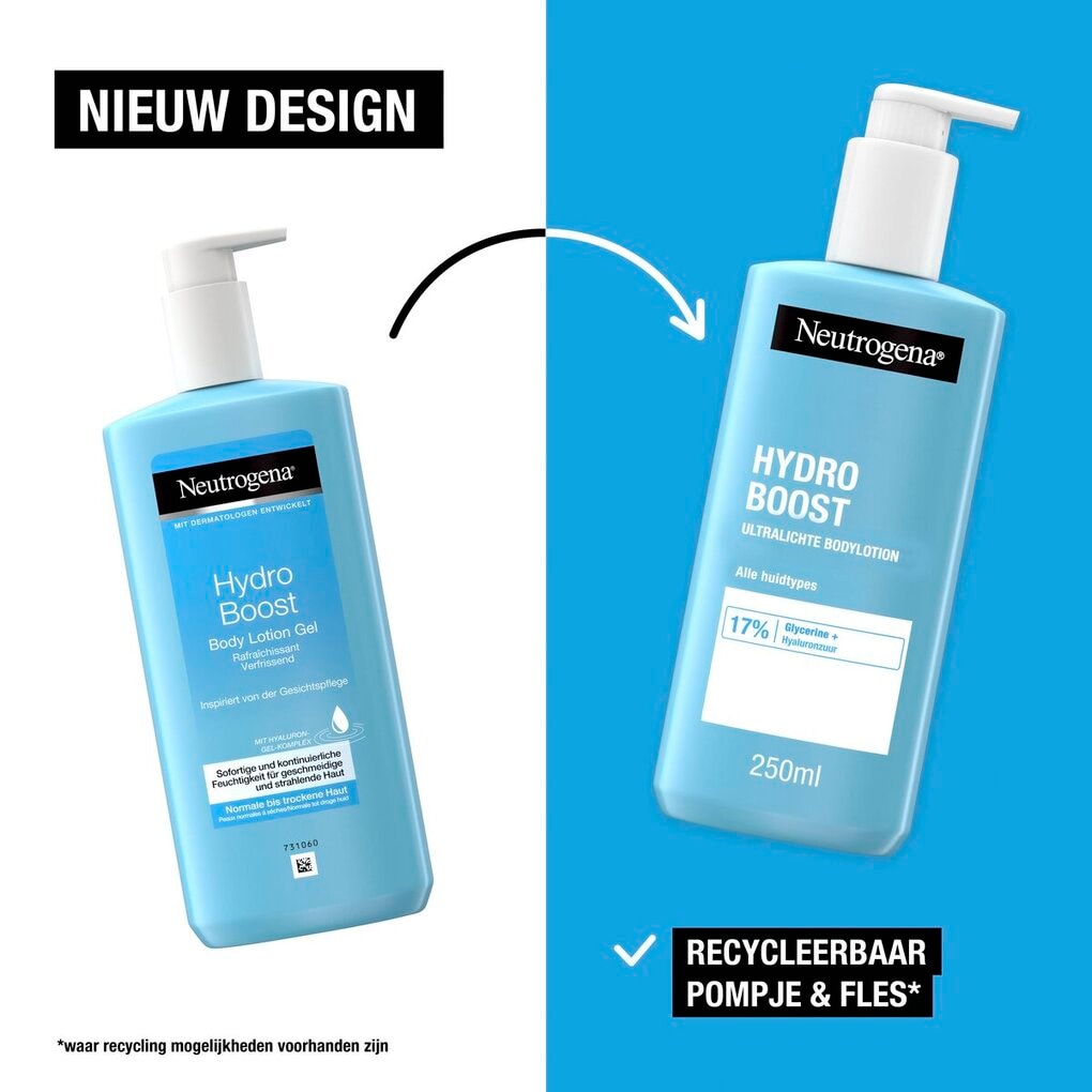 Neutrogena Lait pour le Corps Ultra Léger Hydro Boost
