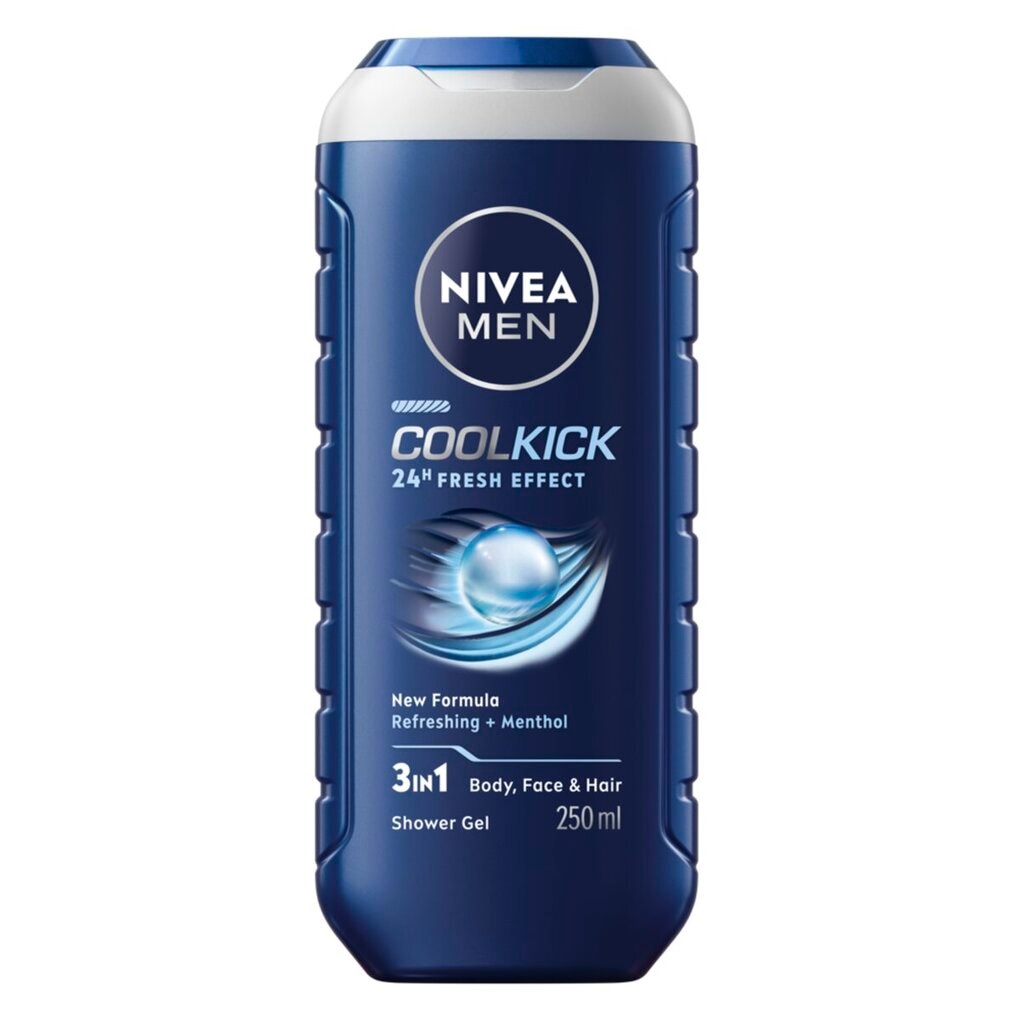 NIVEA Men Gel Douche 3-en-1 Cool Kick