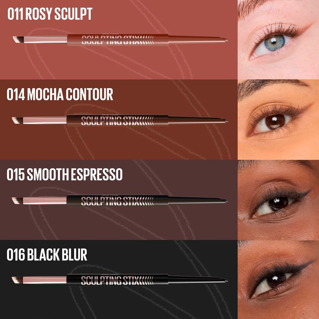 Maybelline New York Eye-Liner 2-en-1 Sculpting Stix 015 Smooth Espresso