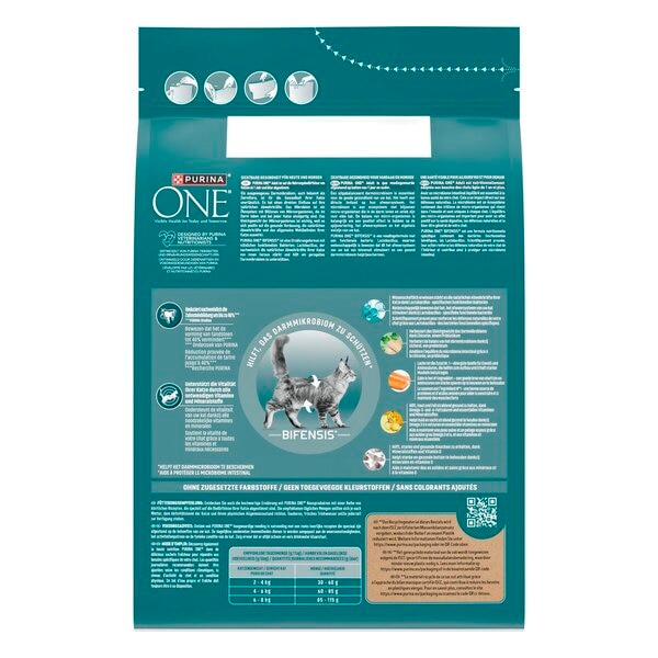 Purina One Pienso esterilizado de pollo para gatos Purina One Bifensis 6 kg