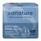 Sanature Serviettes Hygiéniques 100 % Coton Ultra Thin Night