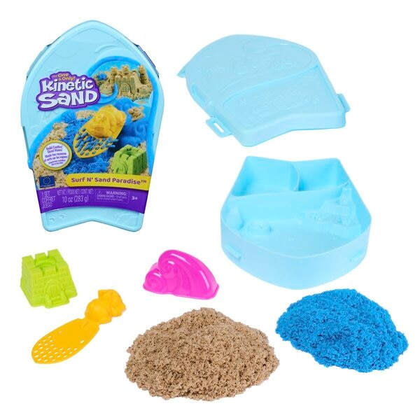 Spinmaster Kinetic Sand Surf 'n Sand Paradise Set