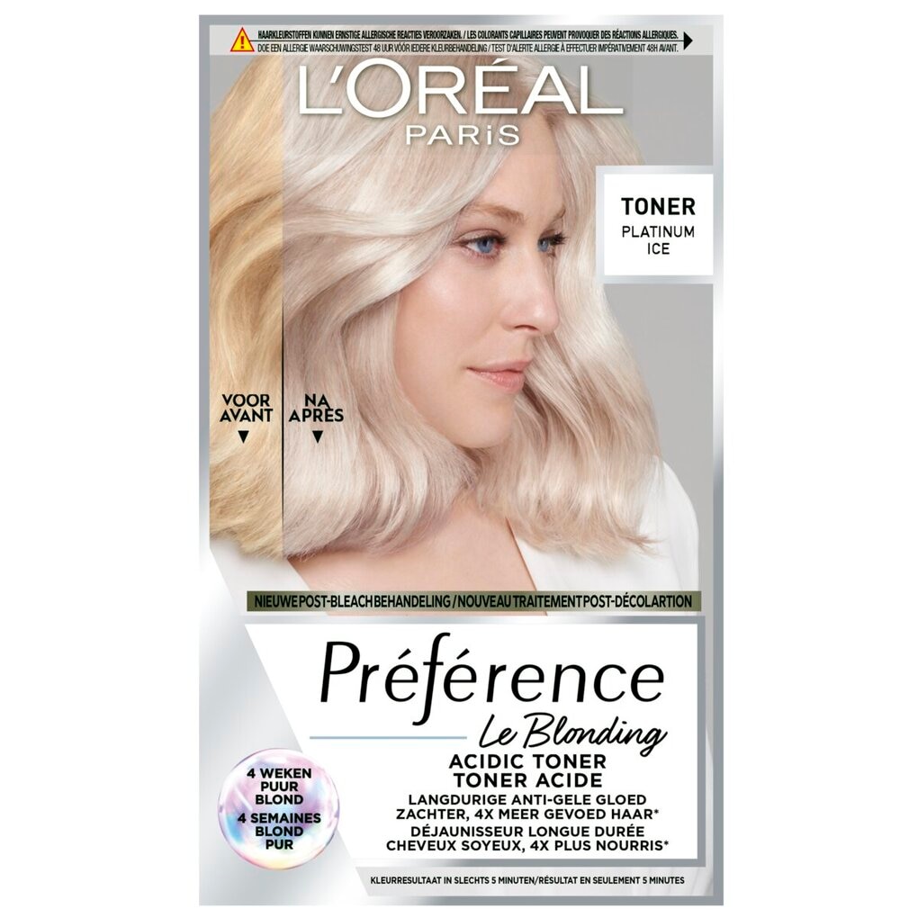 L'Oréal Paris Préférence Le Blonding Platinum Ice Acidic Toner