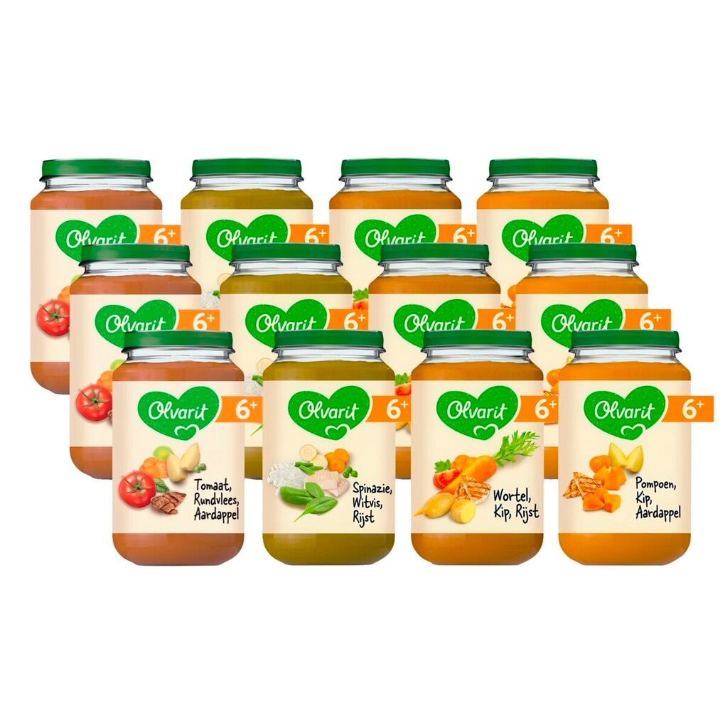 Olvarit 6+M Maaltijd Variatiemenu