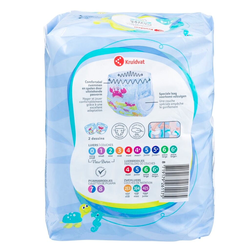 Kruidvat Couches de Bain 3-4 Midi-Maxi