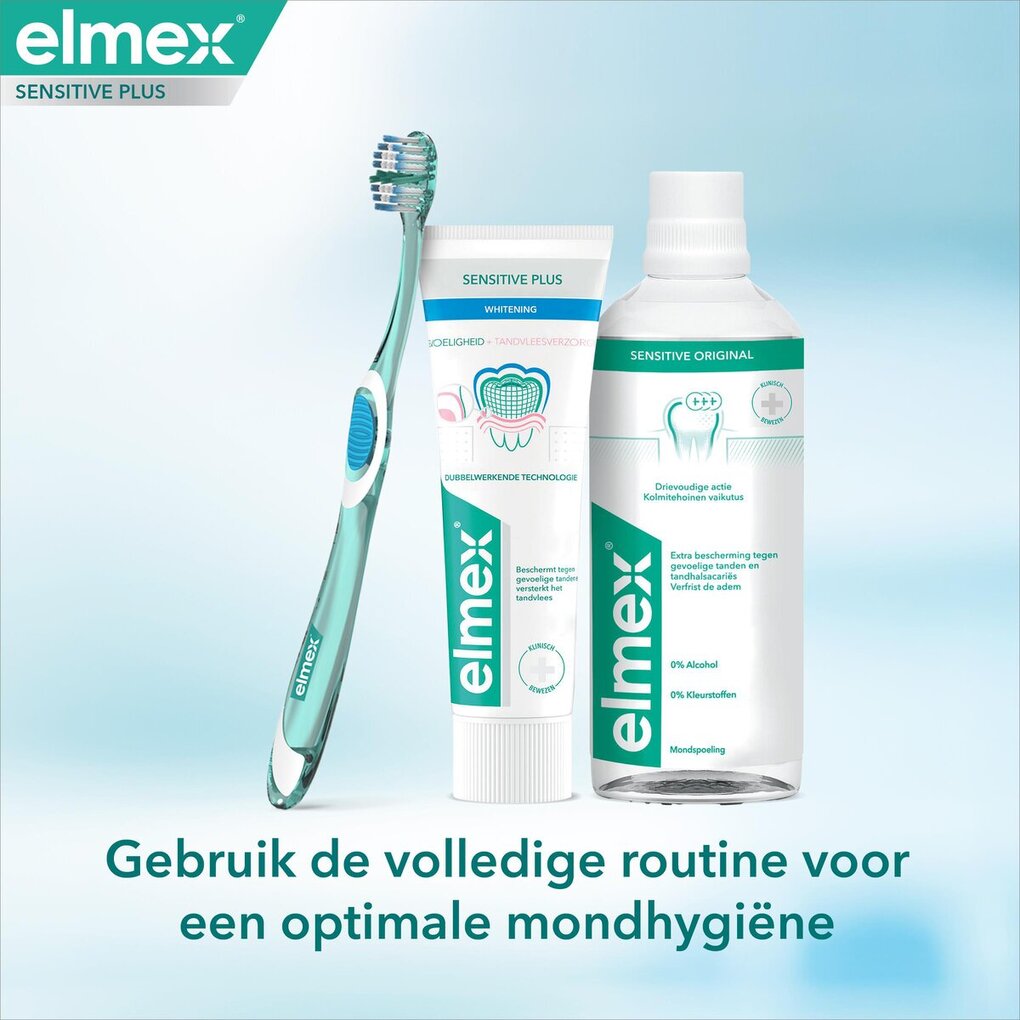 Elmex Sensitive Plus Gum + Gentle White Tandpasta