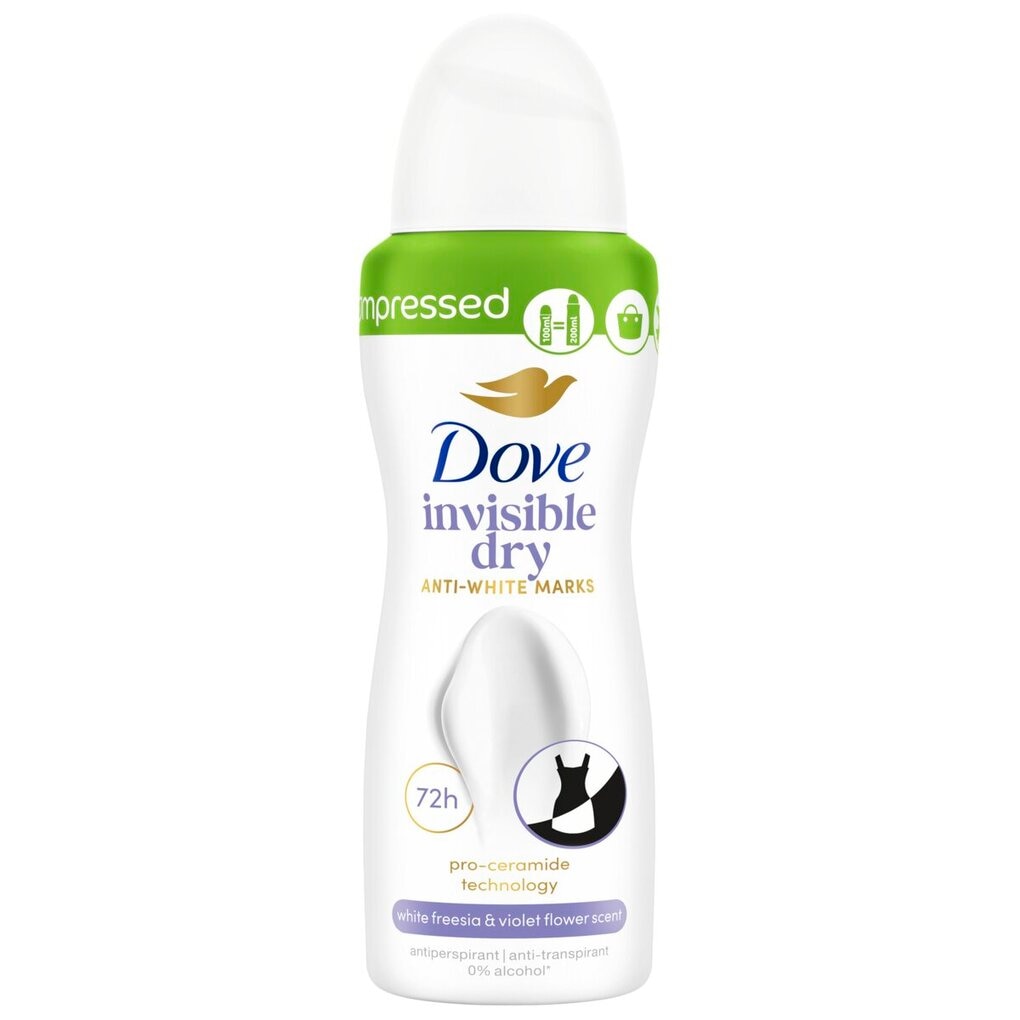Dove Invisible Care Dry Deodorant Spray