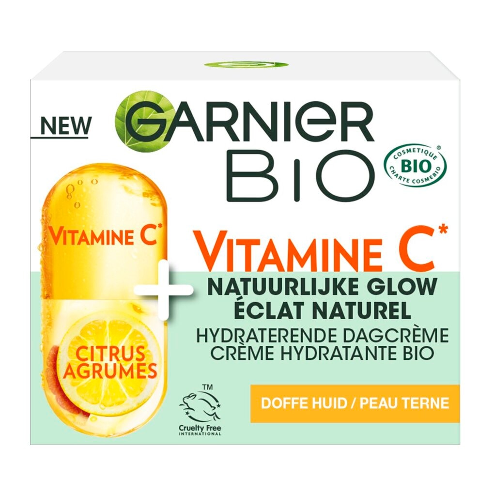 Garnier Bio Crème Hydratante Bio Vitamine C Éclat Quotidien