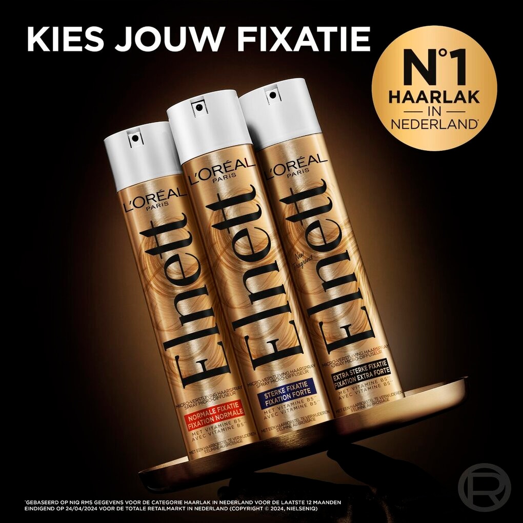 L'Oréal Paris Elnett Satin Sterke Fixatie Haarspray