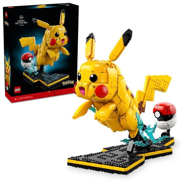 LEGO Pokémon 72152 Pikachu en Pokéball