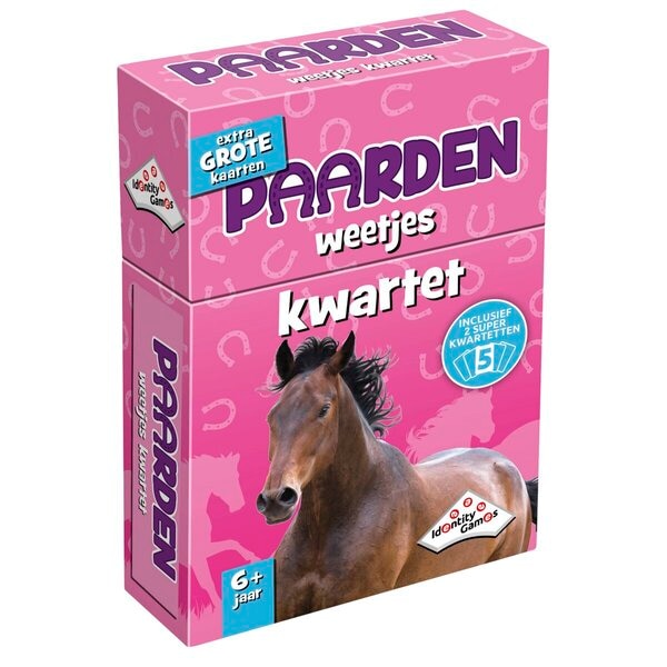 Identity Games Jeu de Quartet Paardenweetjes