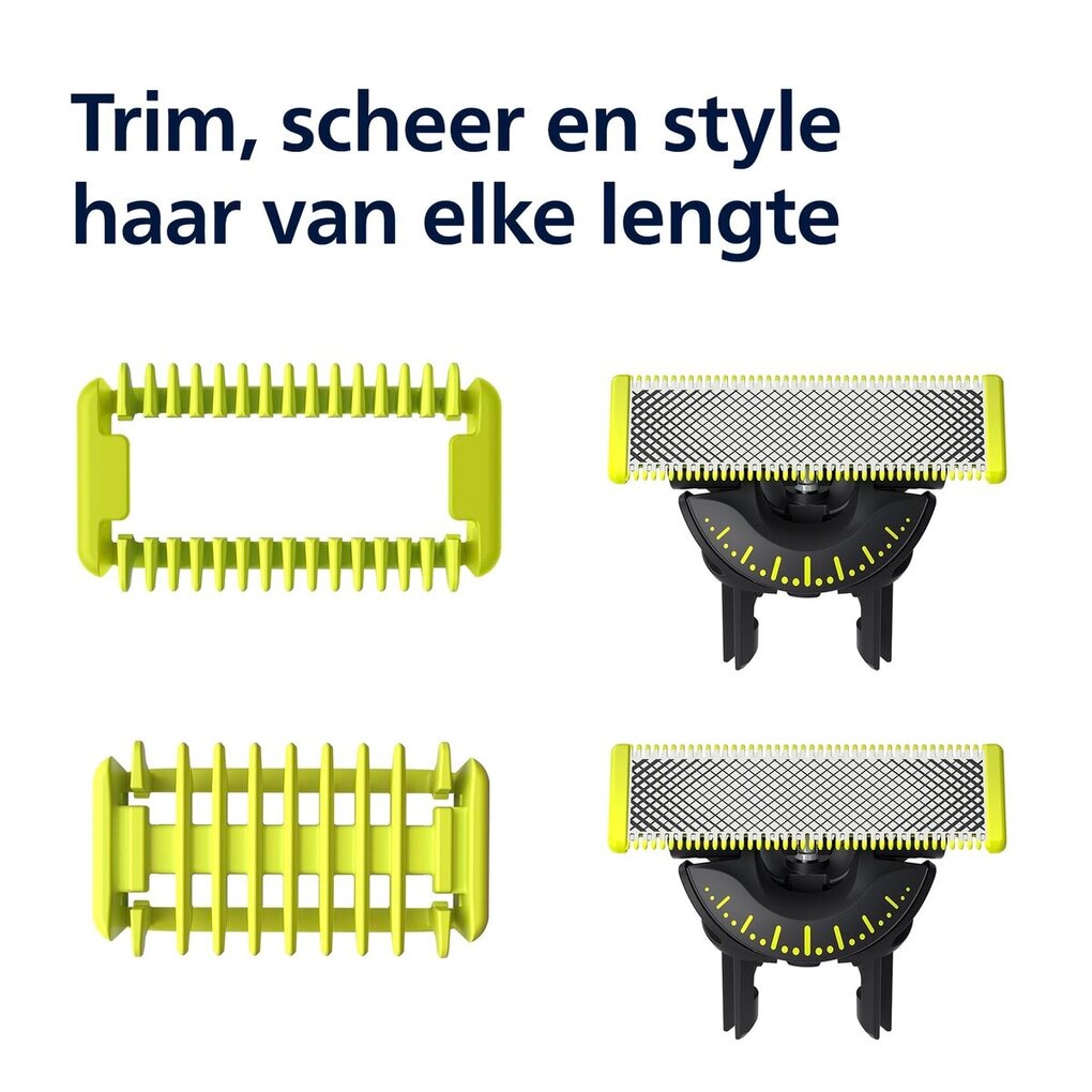 Philips Kit pour le Corps avec Lames de Rechange OneBlade 360 QP624/50