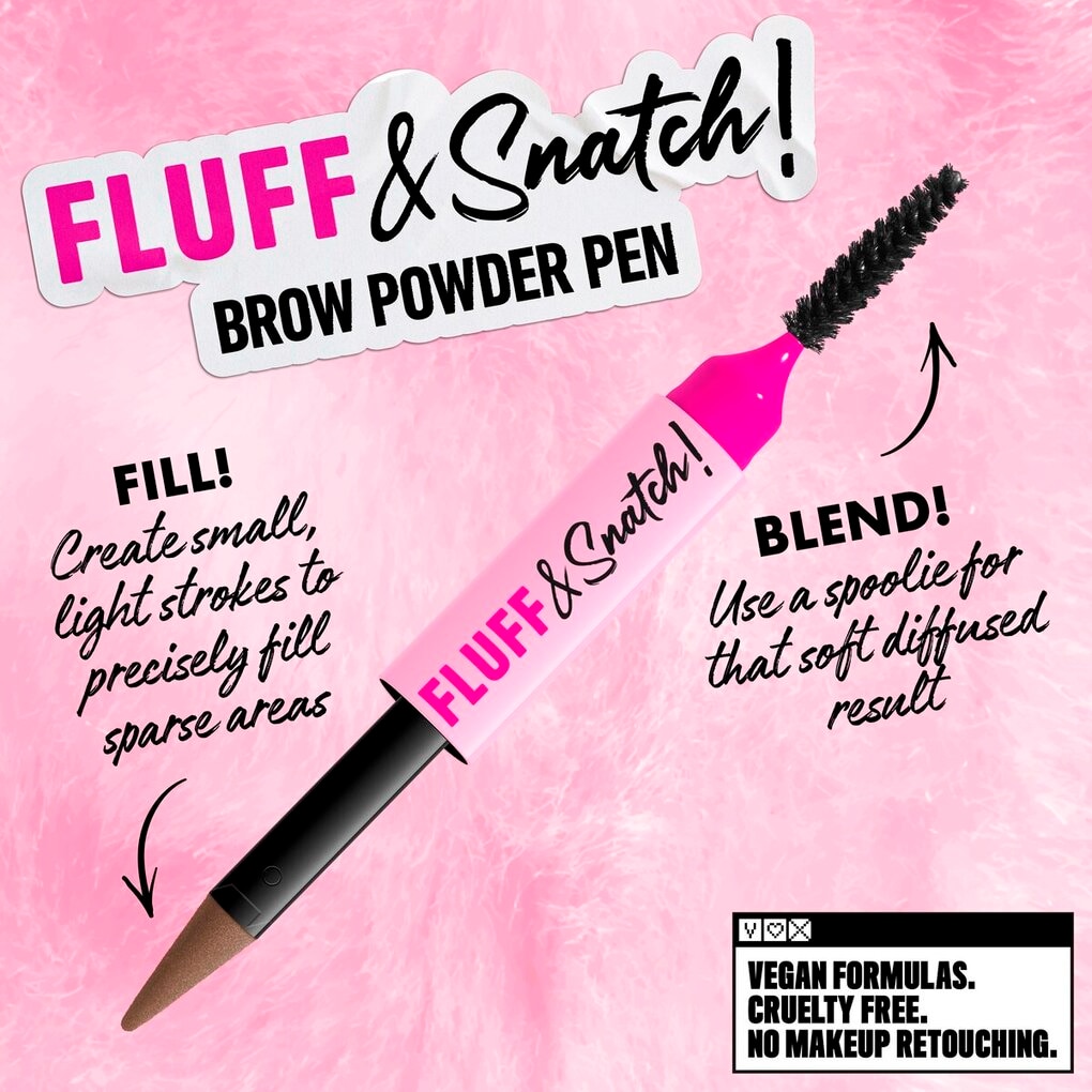 NYX Professional Makeup Fluff & Snatch Taupe Brow Powder Pen