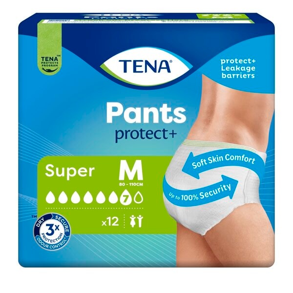 Tena Culottes d’Incontinence Pants Protect+ Super