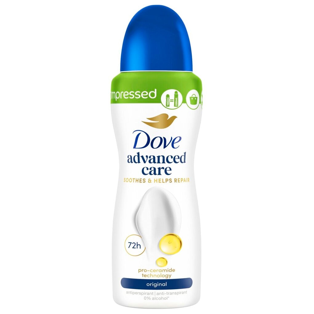 Dove Original Compressed Deodorant Spray Dove Original Compressed Deodorant Spray