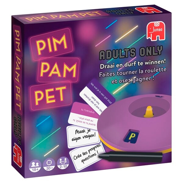 Jumbo Jeu Adults Only Pim Pam Pet