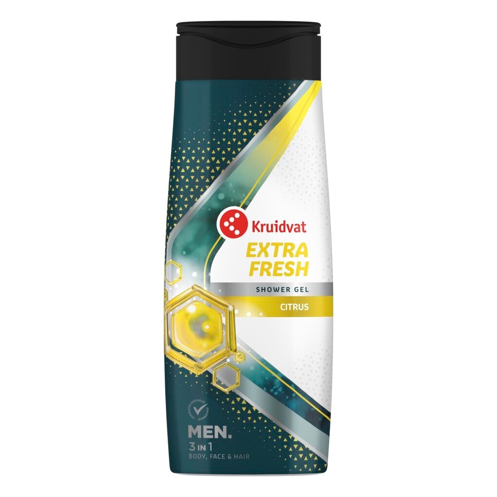 Kruidvat Gel Douche 3-en-1 Extra Fresh