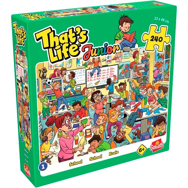 Goliath 1 That's Life Junior Puzzle School