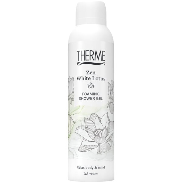 Therme Zen White Lotus Foaming Shower Gel 200ml - Normale huid