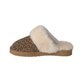Chaussons Femme en Laine d'Agneau Imprimé Panthère