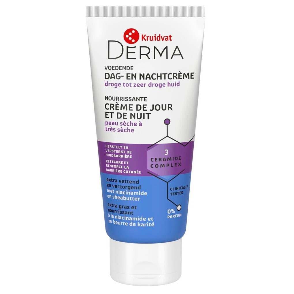 Kruidvat Derma Droge Huid Dag- en Nachtcrème