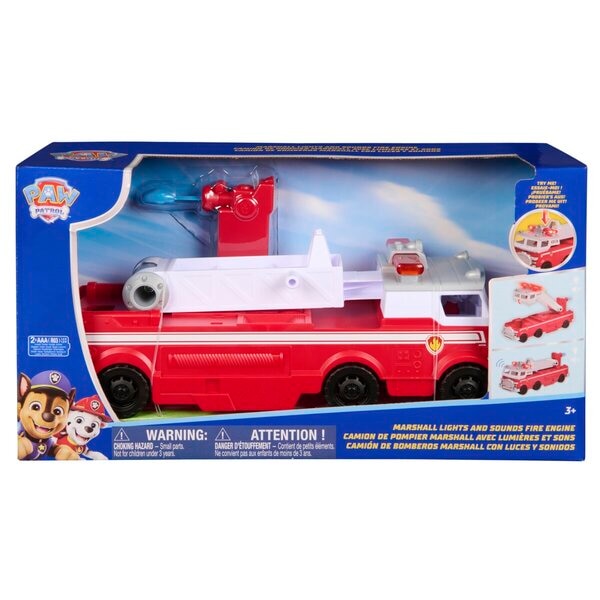 Paw Patrol Marshall Licht en Geluid Brandweerauto