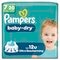 Pampers Couches Baby-Dry Taille 7