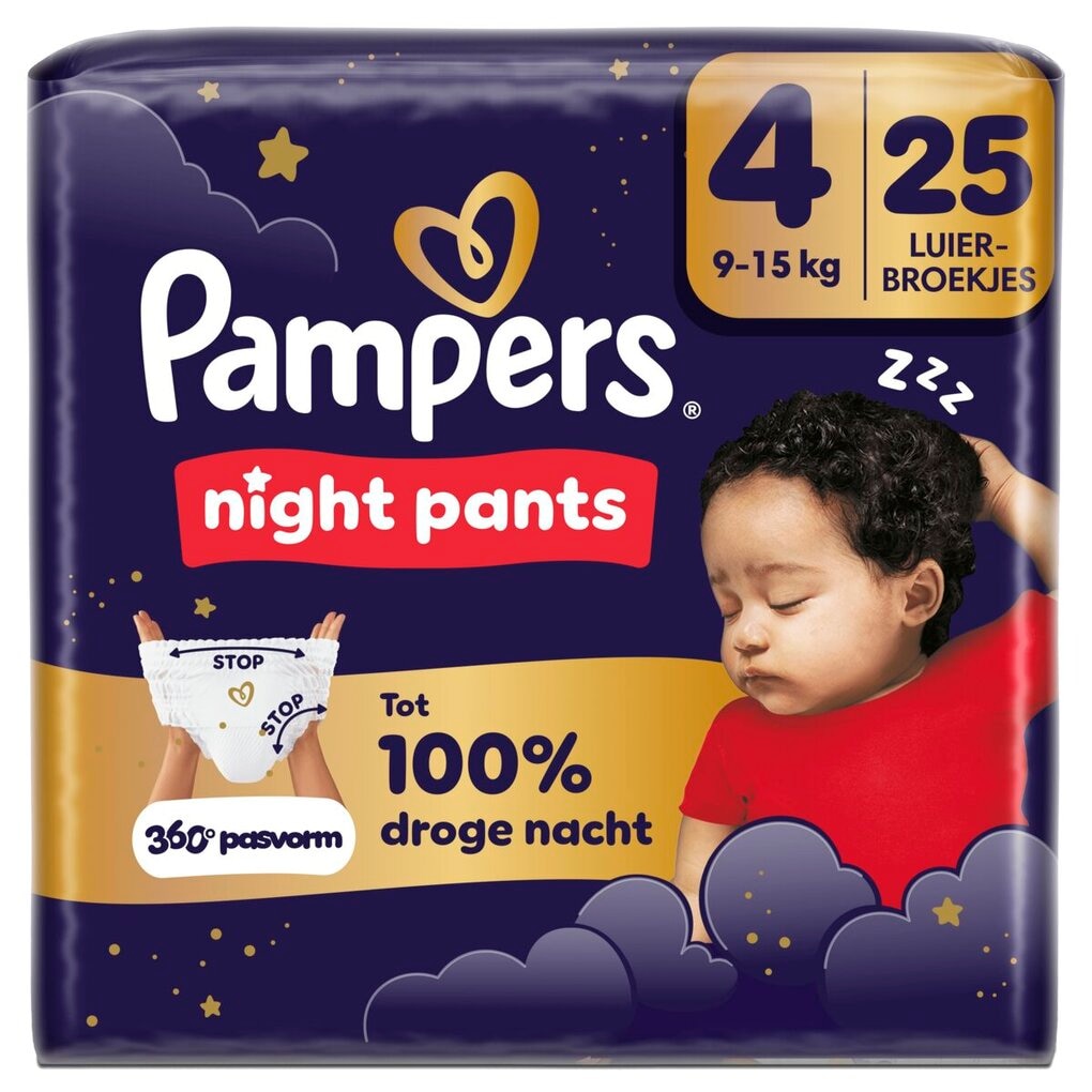 Pampers Night Pants Maat 4 Luierbroekjes