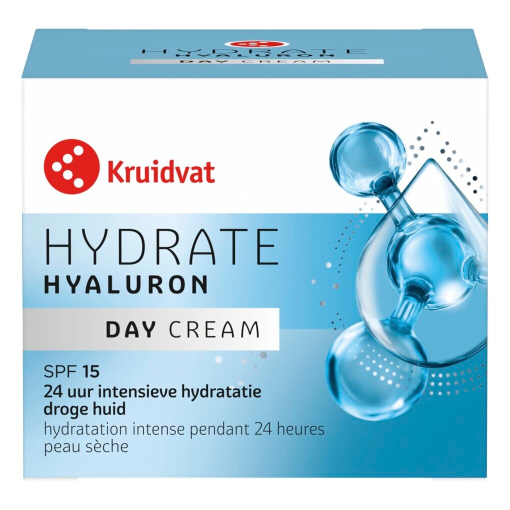 Kruidvat Hydrate Hyaluron SPF15 Dagcrème