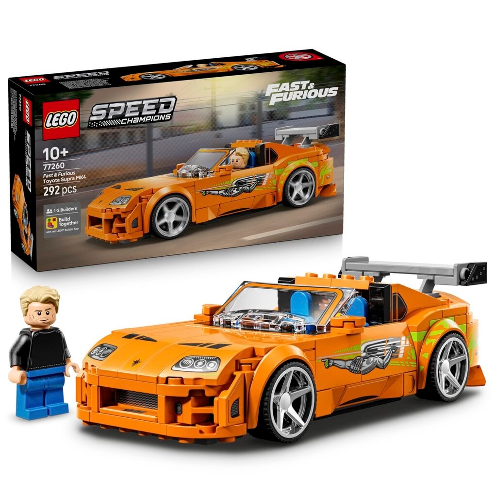 LEGO Speed Champions 77260 La Toyota Supra MK4 de Fast and Furious LEGO Speed Champions 77260 La Toyota Supra MK4 de Fast and Furious