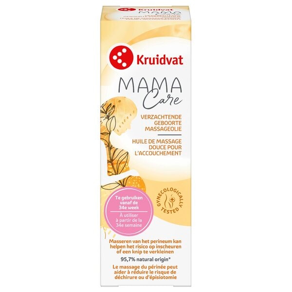 Kruidvat Huile de Massage Apaisante pour l'Accouchement Mama Care
