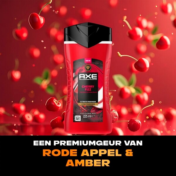 Axe Fine Fragrance Gel Douche Cherry Fizz | Kruidvat BE