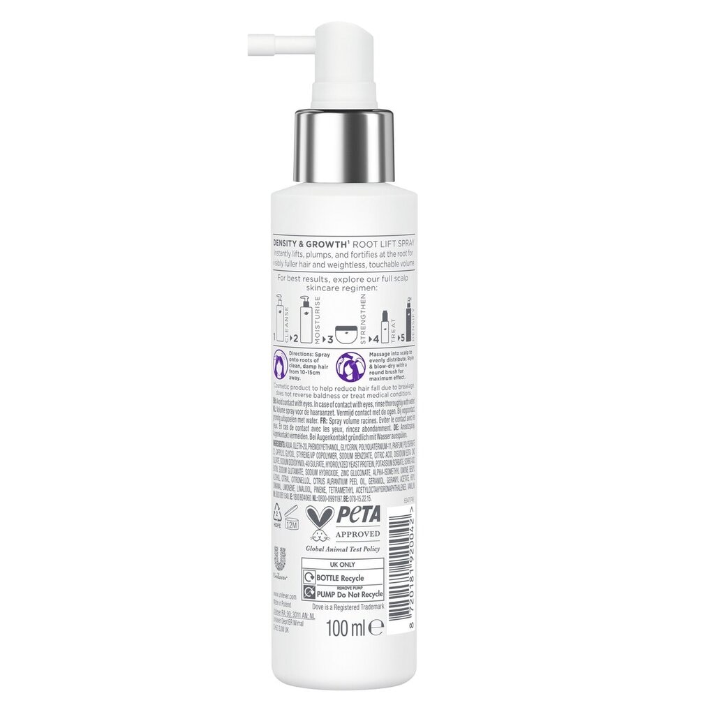 Dove Scalp + Hair Therapy Density & Growth Root Lift Leave-in Cream