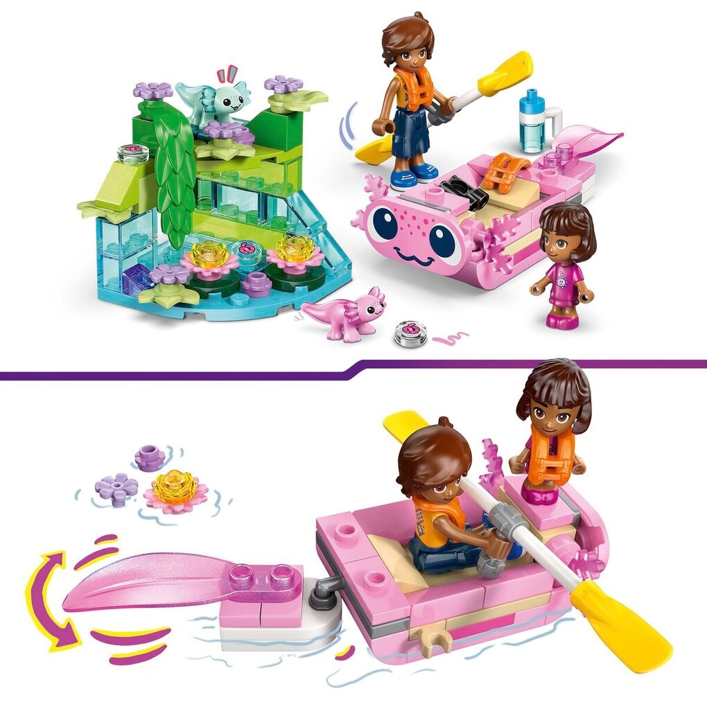 LEGO Friends Le Bateau d’Aventures Axolotl 42681