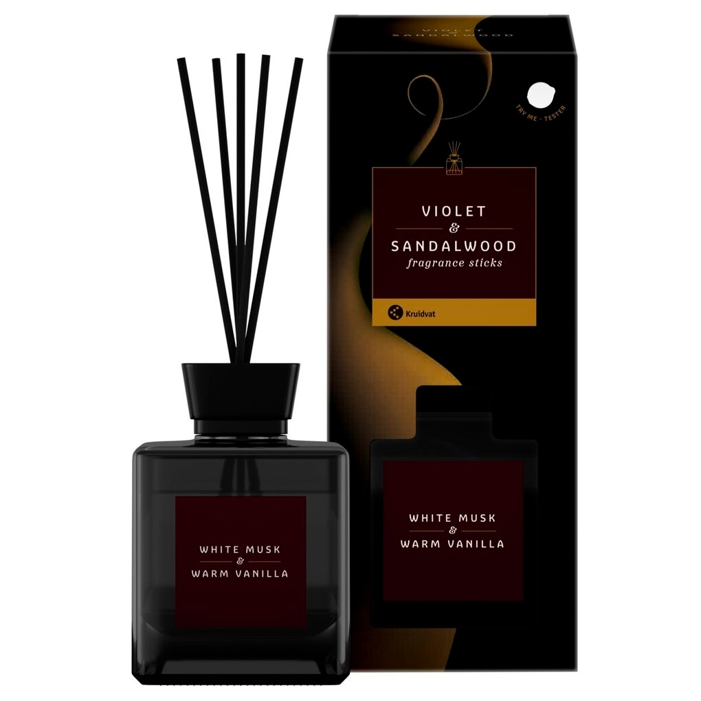 Kruidvat Bâtonnets Parfumés White Musk & Warm Vanilla