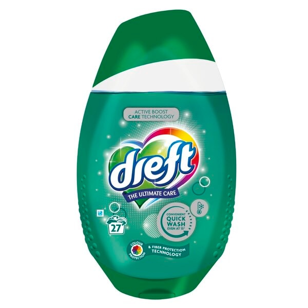 Dreft Quick Wash Fibre Protection Vloeibaar Wasmiddel