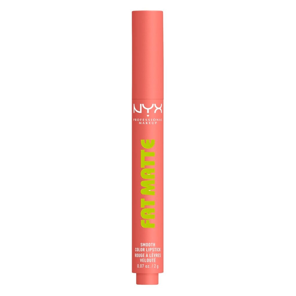 NYX Professional Makeup Fat Matte 02 Cashmere Cutie Smooth Color Lipstick NYX Professional Makeup Fat Matte 02 Cashmere Cutie Smooth Color Lipstick