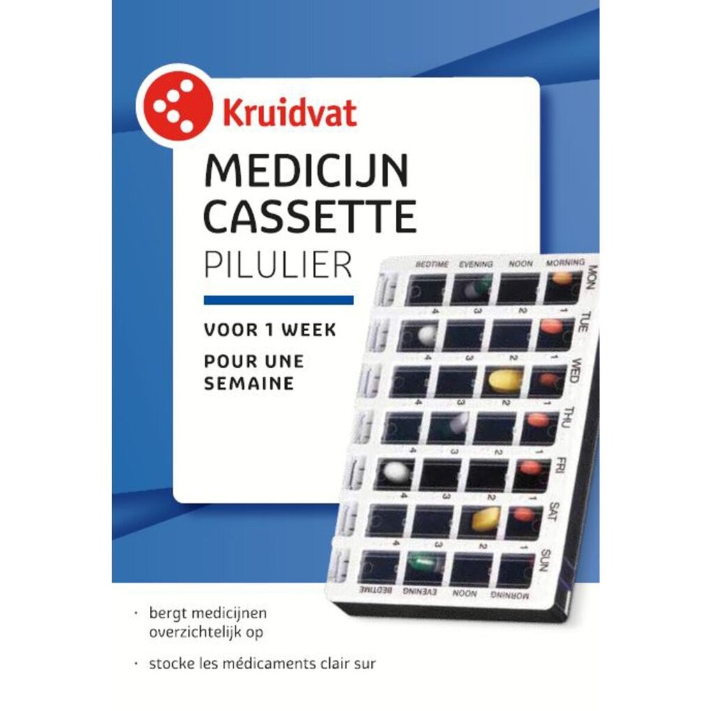 Kruidvat Pilulier Hebdomadaire