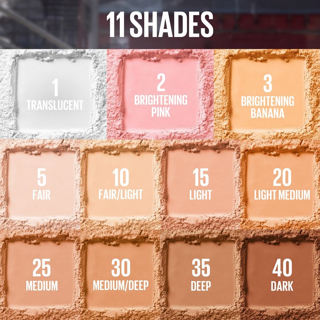 Maybelline New York Mattifying Setting Powder Fit Me 01 Translucent