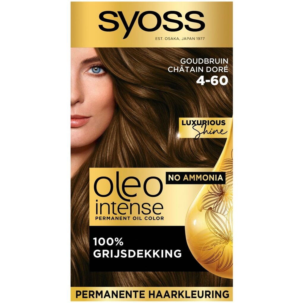 Syoss Oleo Intense 4-60 Goudbruin Haarkleuring