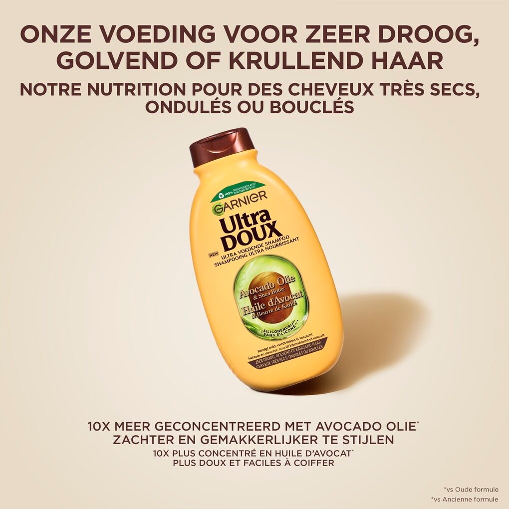 Garnier Ultra Doux Avocado Olie & Shea Boter Shampoo