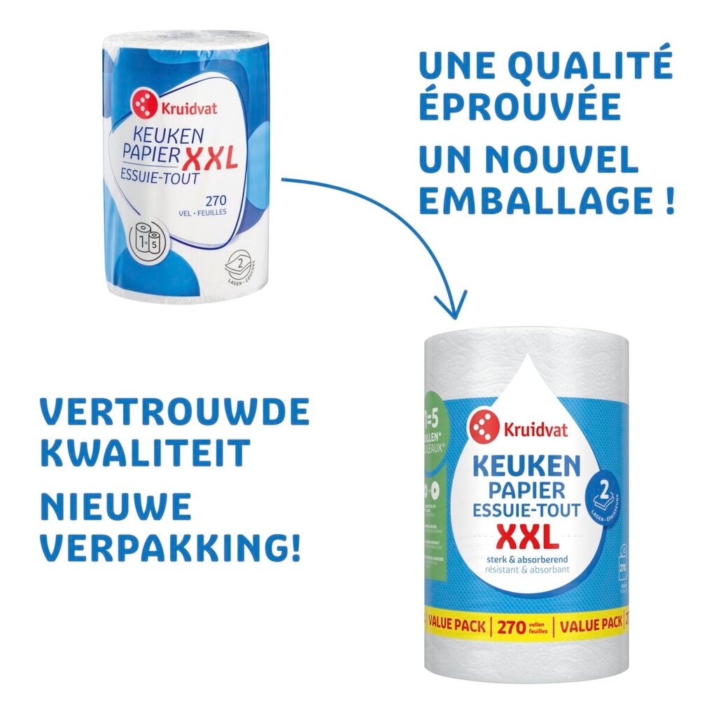 Kruidvat 2-Laags XXL Keukenpapier