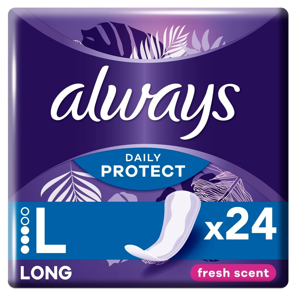 Always Dailies Long Inlegkruisjes