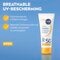 NIVEA Sun Crème Solaire Breathable UV Face Sensitive Q10 FPS50+