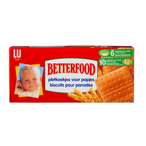 Lu Betterfood Galettes à Broyer pour Bouillies